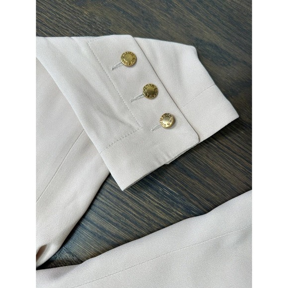 Sonia Rykiel Paris Vintage Lightweight Jacket Blazer in Blush Tan~ S - Picture 6 of 9